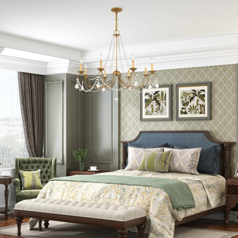 Fabio 8 - Light Dimmable Classic / Traditional Chandelier