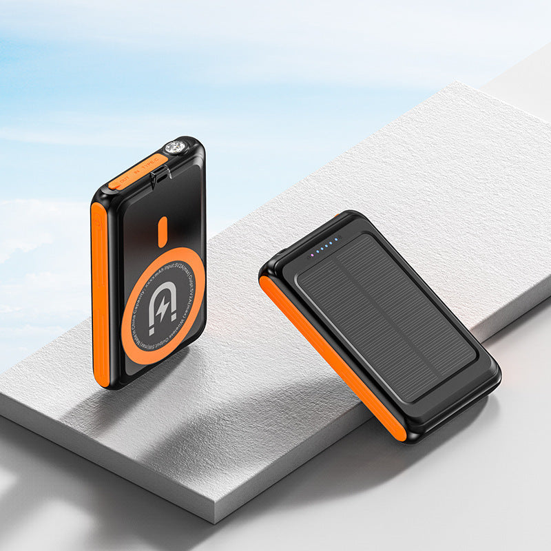 5000 MA Magnetic Solar Charging Unit