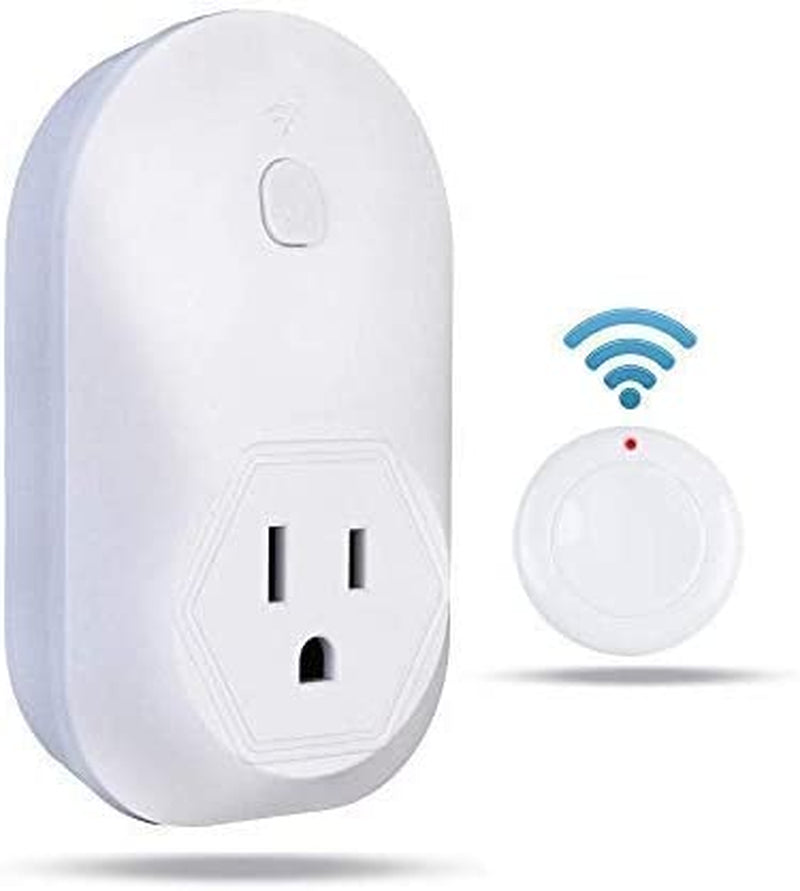 Garbage Disposal Wireless Switch Kit No Drilling on Sink Top, Remote Control Outlet Wireless Switch for Household Appliances, up to 100Ft. Range