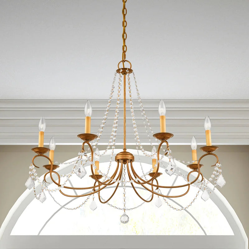 Fabio 8 - Light Dimmable Classic / Traditional Chandelier