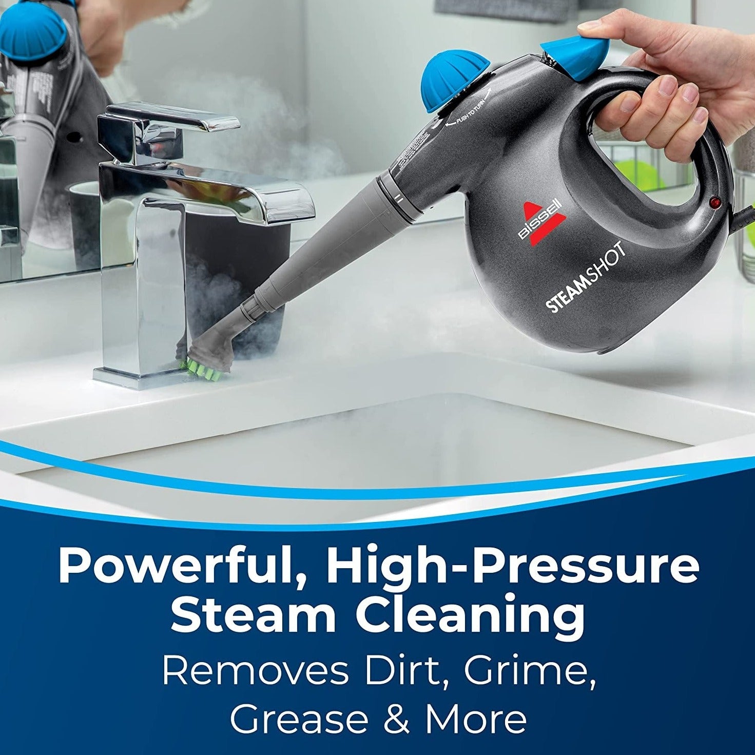 Steamshot Hard Surface Steam Cleaner: Powerful Sanitization & Versatile Cleaning