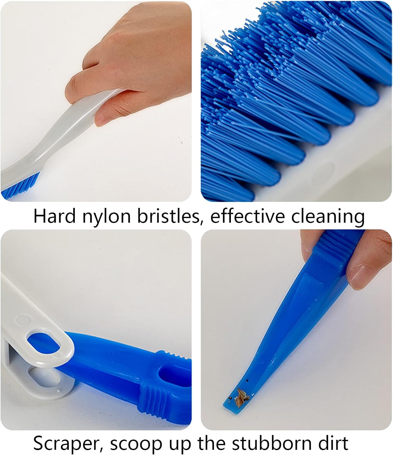 Groove Gap Cleaning Brush Window Cleaning Tools 5 Pack, Scrub Brush Home Kitchen Cleaning Brush Tool for Window Air Conditioning Door Sliding Track Cleaning Brush Kitchen Cleaning Tools Kit