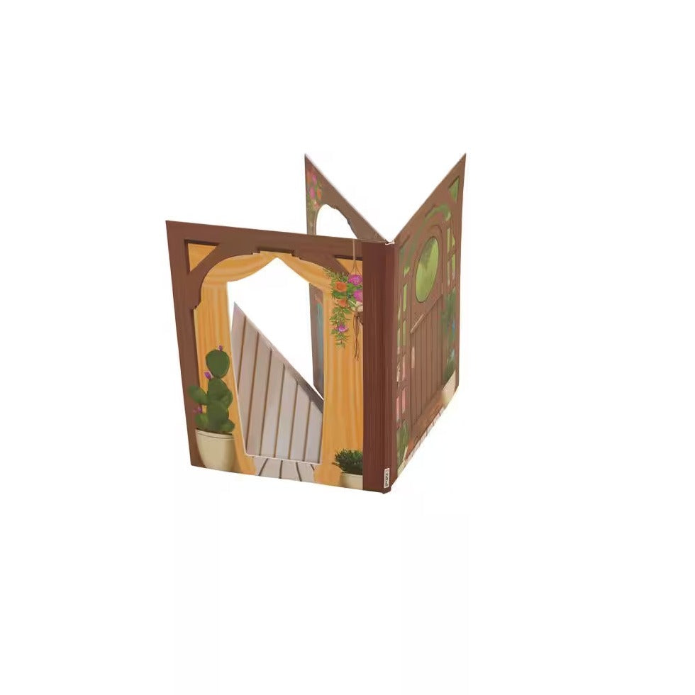 Backyard Resort Storybook Playroom