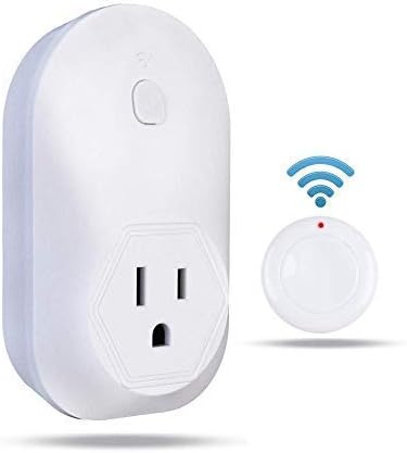 Garbage Disposal Wireless Switch Kit No Drilling on Sink Top, Remote Control Outlet Wireless Switch for Household Appliances, up to 100Ft. Range