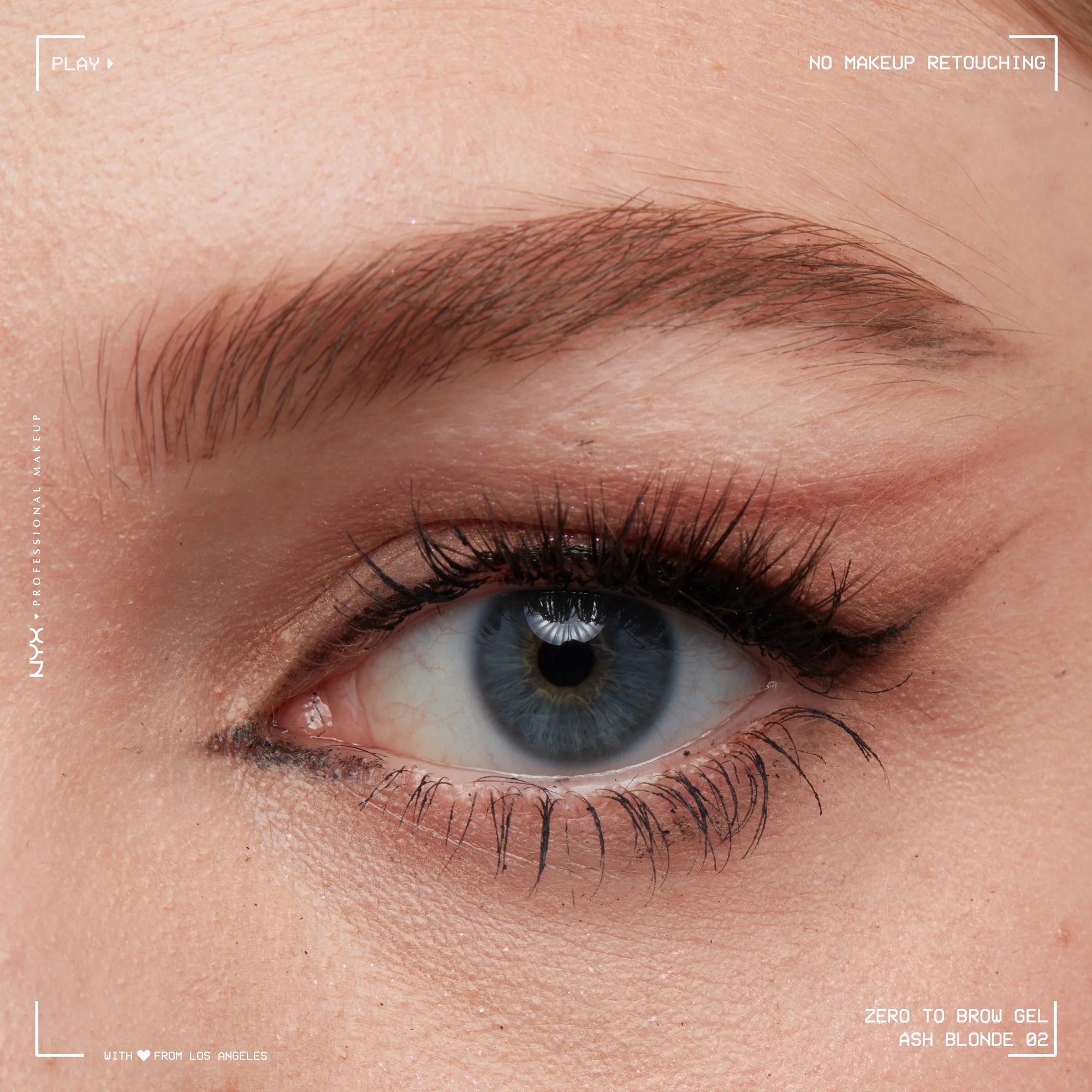 Zero to Brow Longwear Eyebrow Gel, Ash Blonde