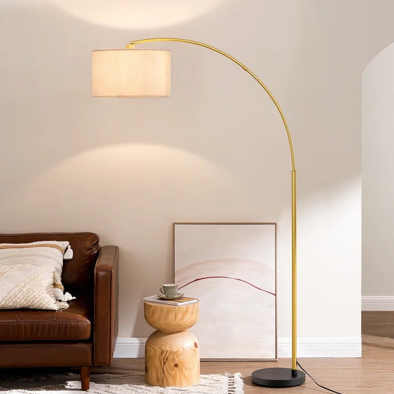 Salcedo 78.4" Arched Floor Lamp