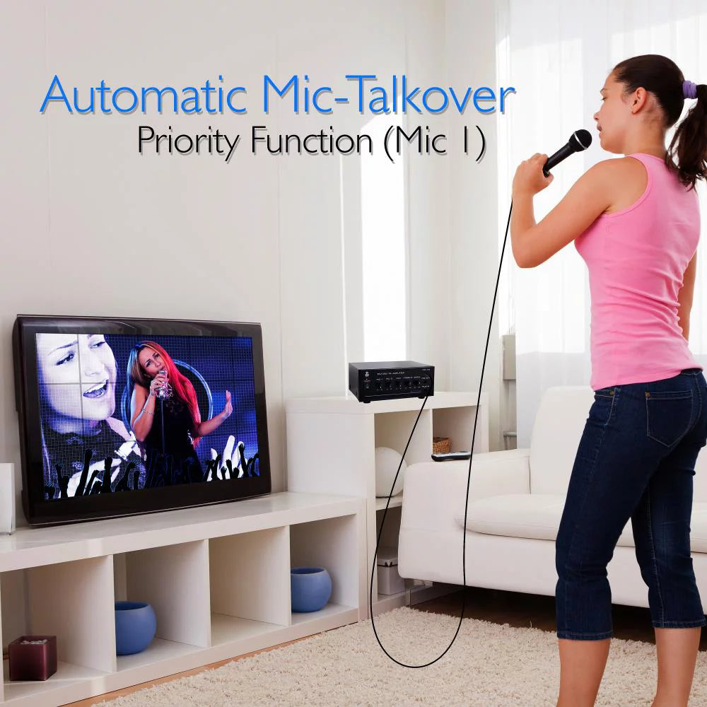 PCM20A Smart Home Audio Power 40 W Mini Amplifier Receiver Sound System