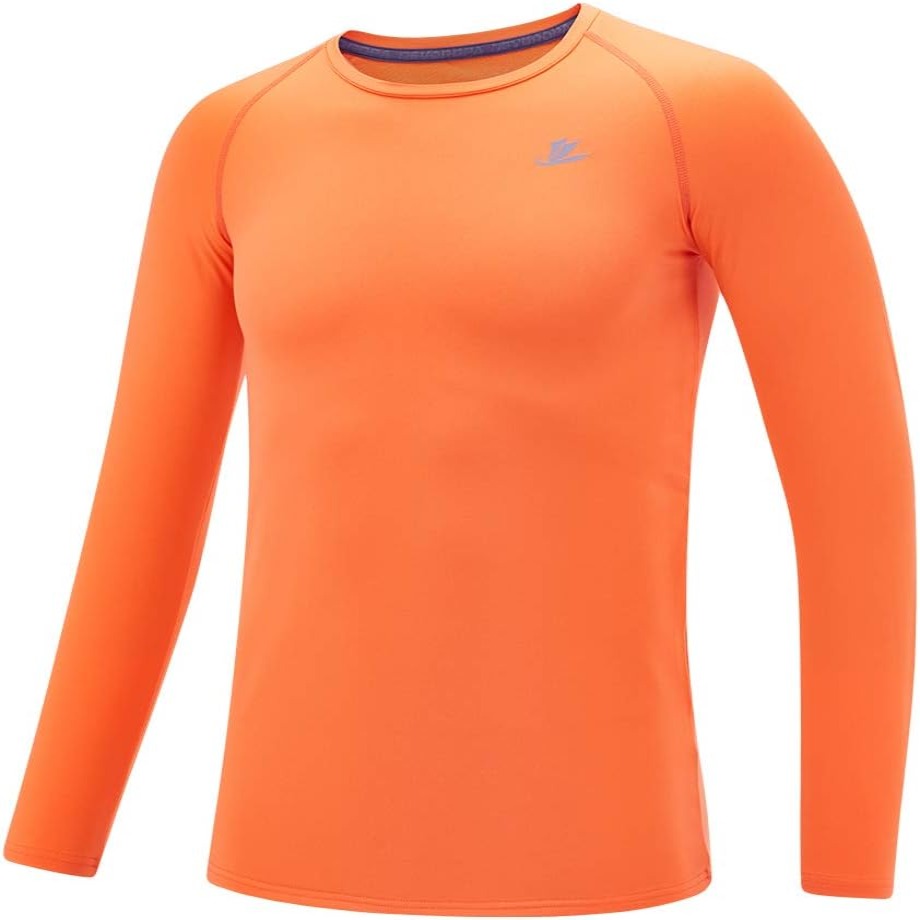 Youth Boys Compression Shirt Long Sleeve Football Baseball Undershirt Quick Dry Sports Baselayer