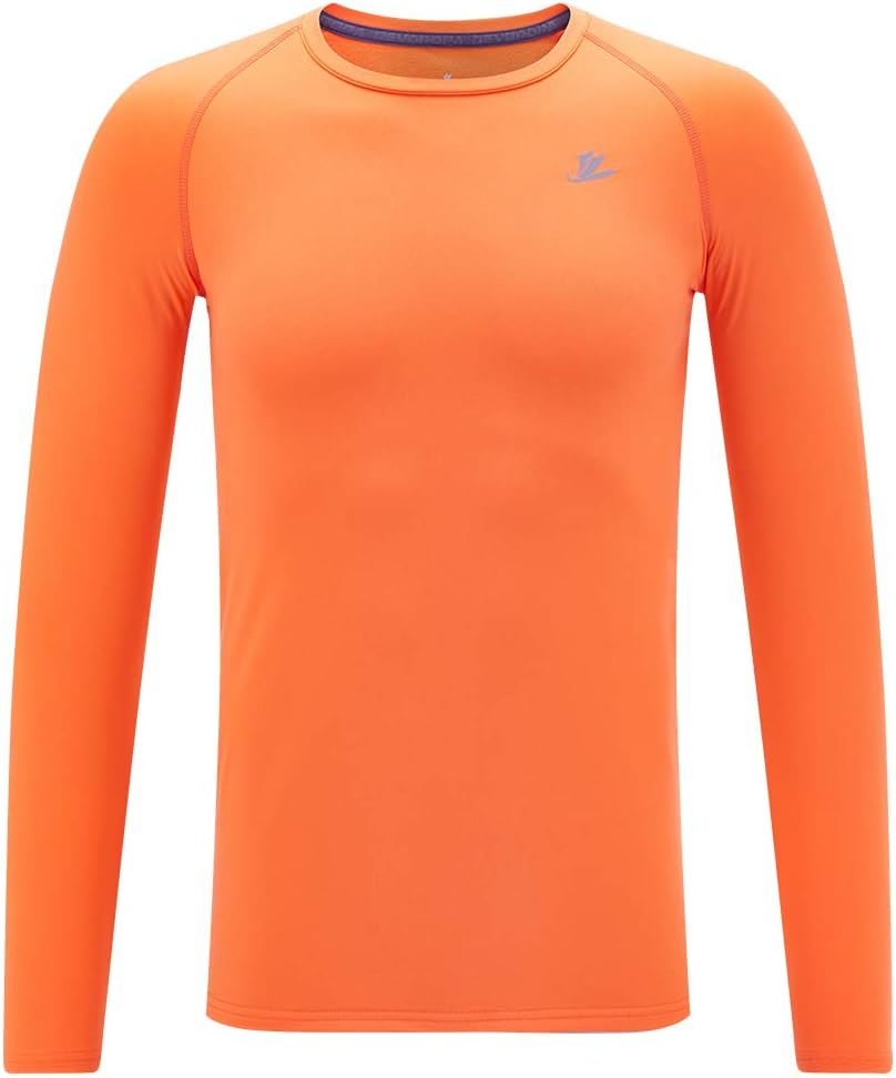 Youth Boys Compression Shirt Long Sleeve Football Baseball Undershirt Quick Dry Sports Baselayer