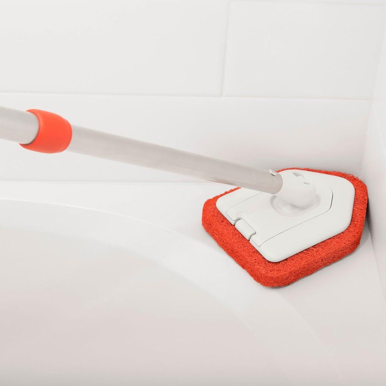 Good Grips Extendable Shower, Tub and Tile Scrubber - 42 Inches