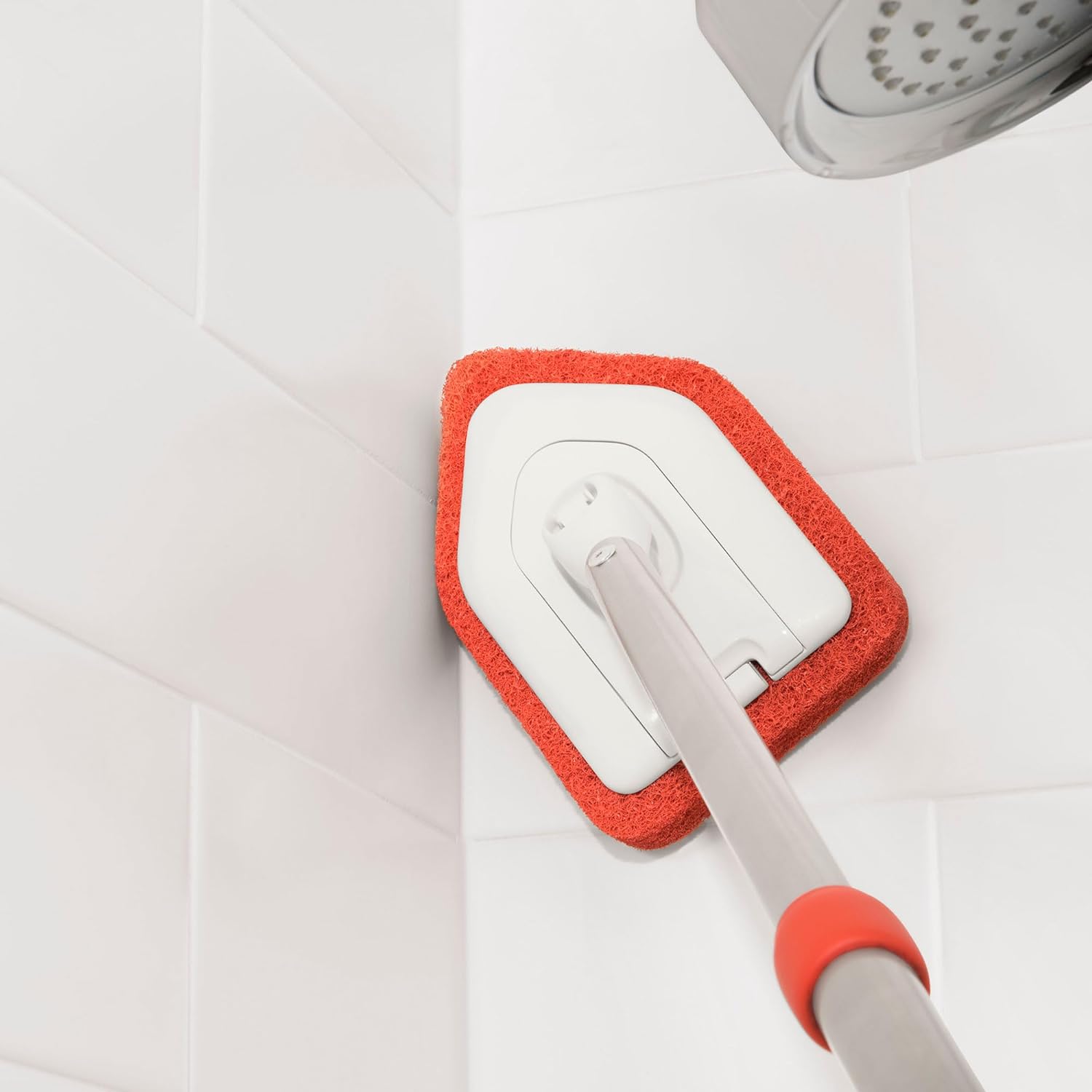 Good Grips Extendable Shower, Tub and Tile Scrubber - 42 Inches