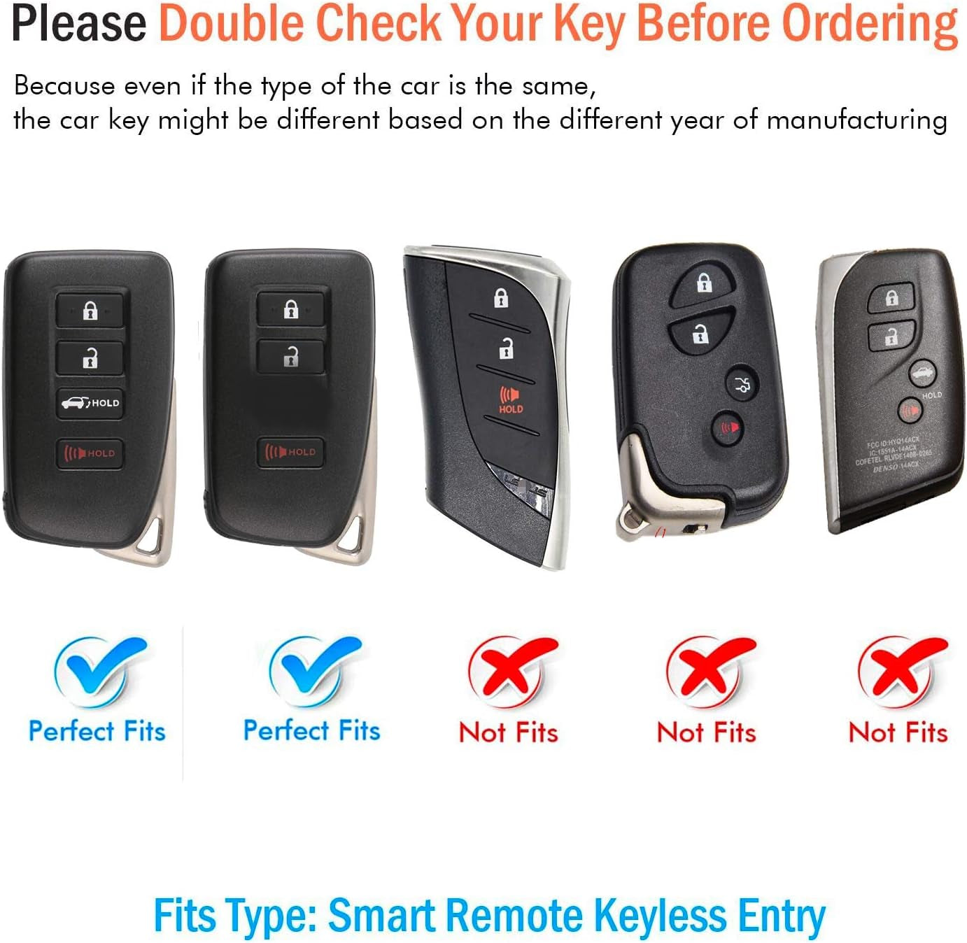 Compatible with Lexus Key Fob Cover with Keychain Soft TPU 360 Degree Protection Key Shell Case for RX ES GS LS NX RS GX LX RC LC Smart Key-Silver