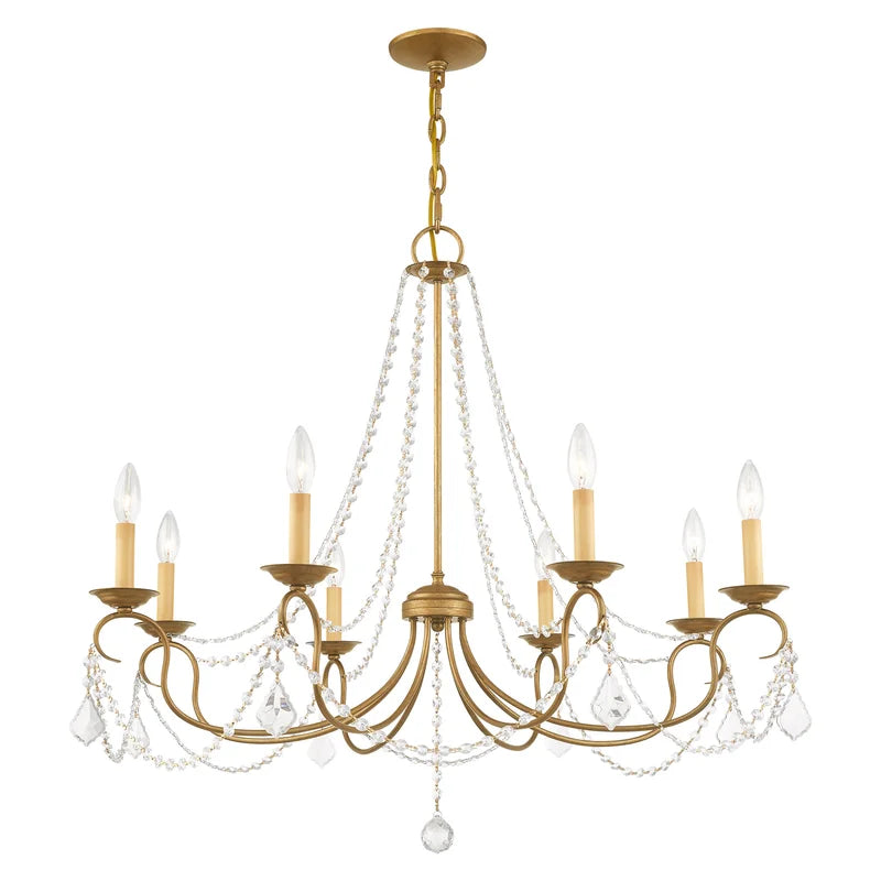Fabio 8 - Light Dimmable Classic / Traditional Chandelier