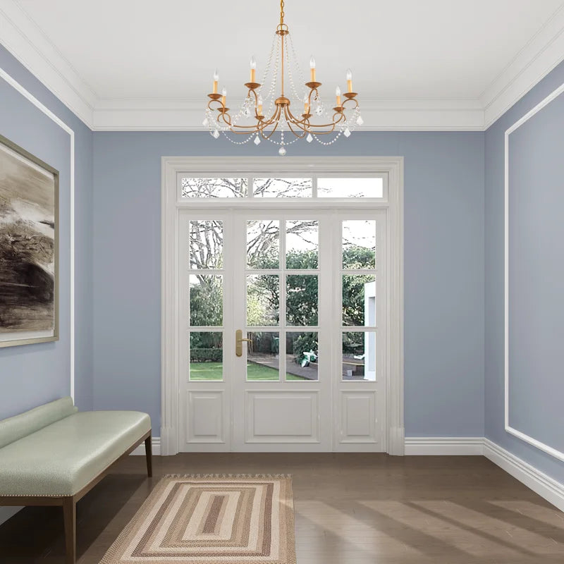 Fabio 8 - Light Dimmable Classic / Traditional Chandelier