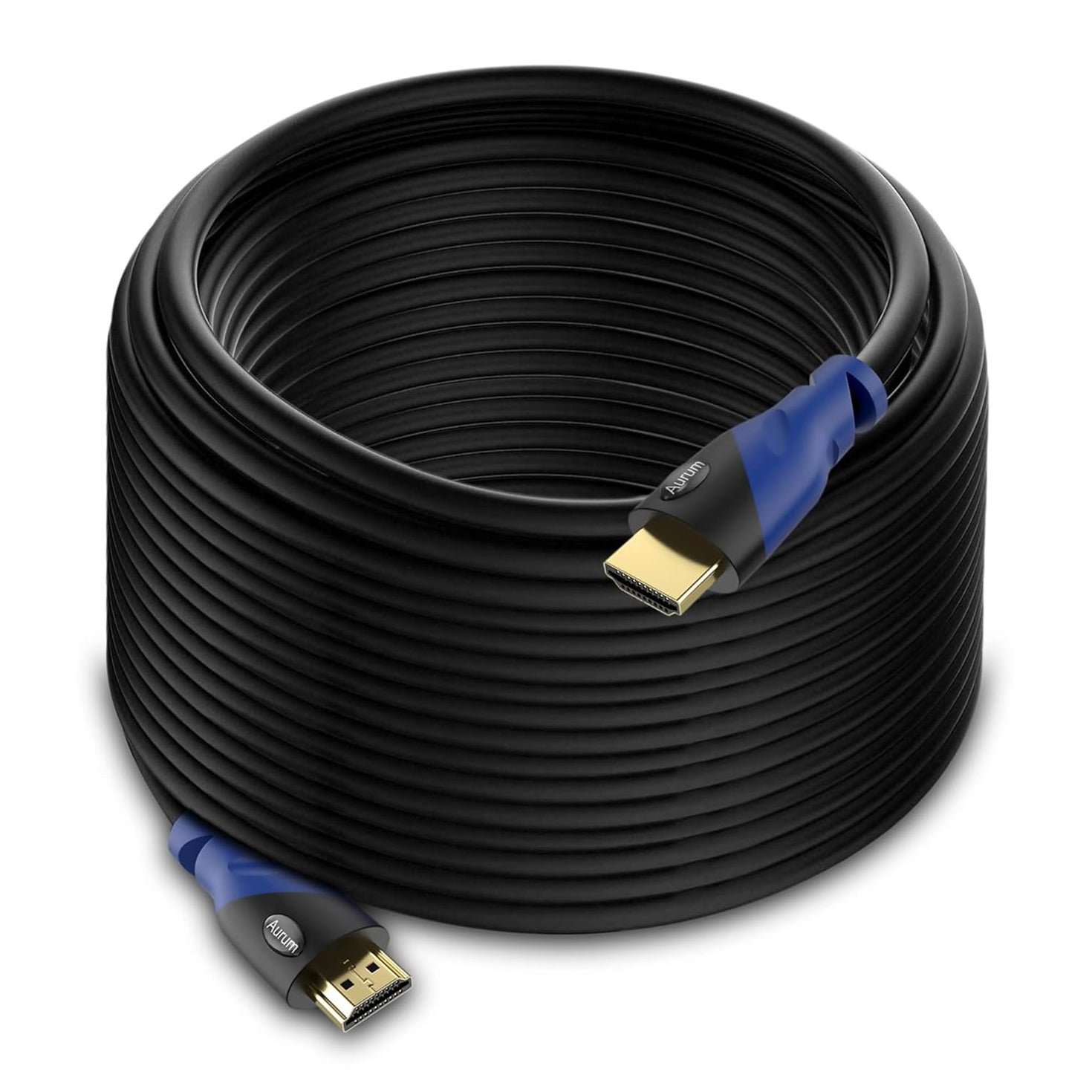 4K HDMI Cable 50Ft Long, 4K@60Hz High Speed HDMI Cord with Ethernet, Supports UHD Resolution, ARC, 3D, CL3 Certified - Compatible with HDTV, PC, Laptop, PS3, Xbox, Blu-Ray