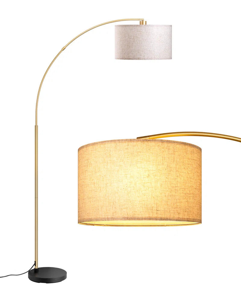 Salcedo 78.4" Arched Floor Lamp
