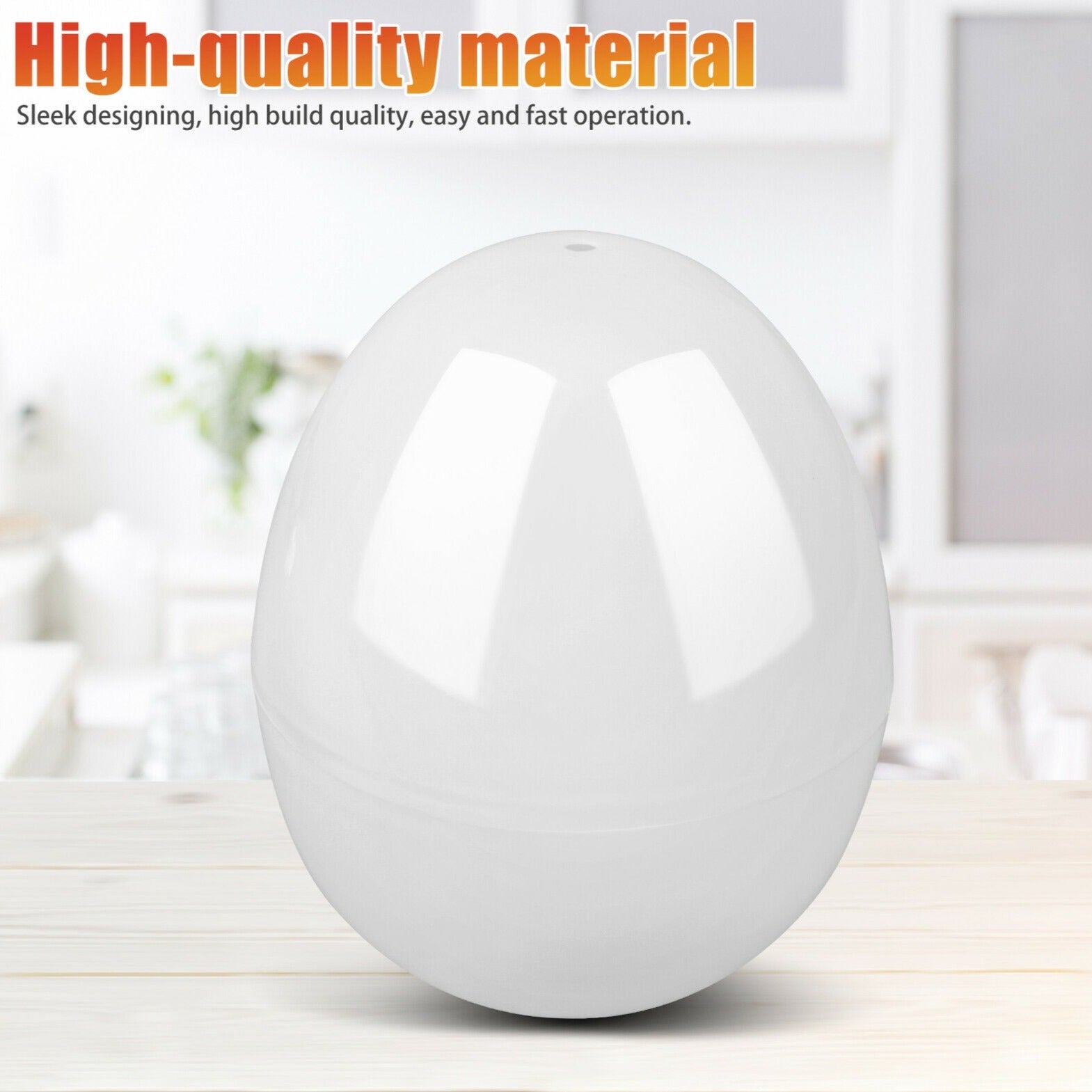 Microwave Egg Steamer Boiler Cooker Easy Quick 5 Minutes Hard Or Soft Boiled Kitchen Cooking Tools