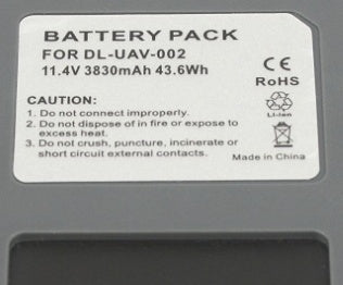 Applicable To DJI Pro Battery Aerial Photography Royal First Generation Mavic Pro 3830mAh 114V