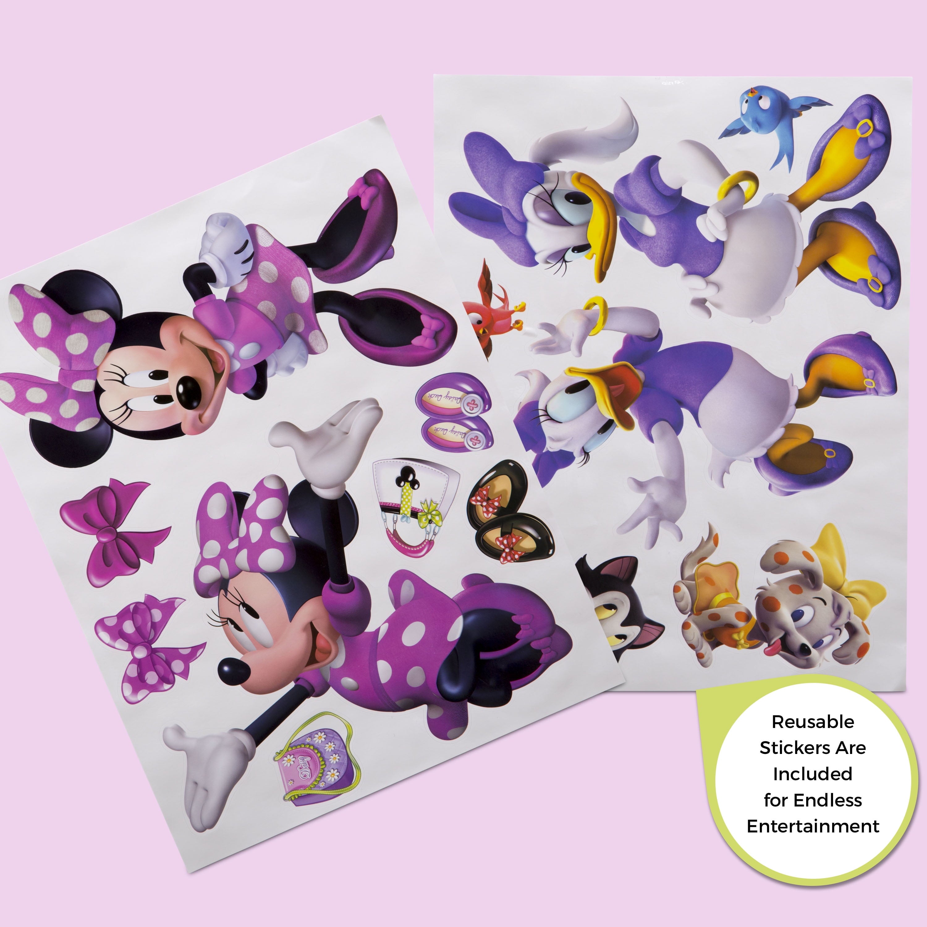 Minnie Mouse 4-Piece Wood Toddler Playroom Set – Includes Table, 2 Chairs & Toy Bin, Pink