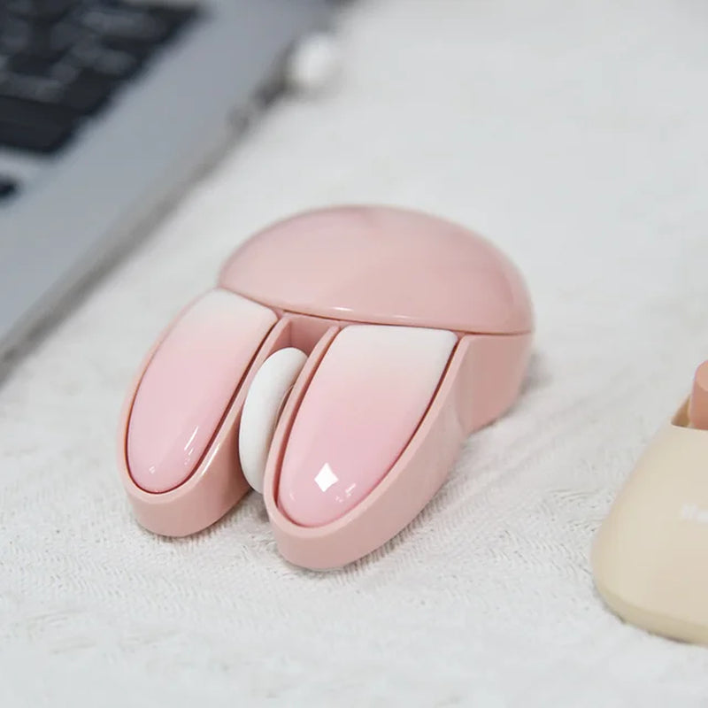 "Rabbit Candy Color 2.4G Wireless Mouse: Cute, Compact, and Convenient!"