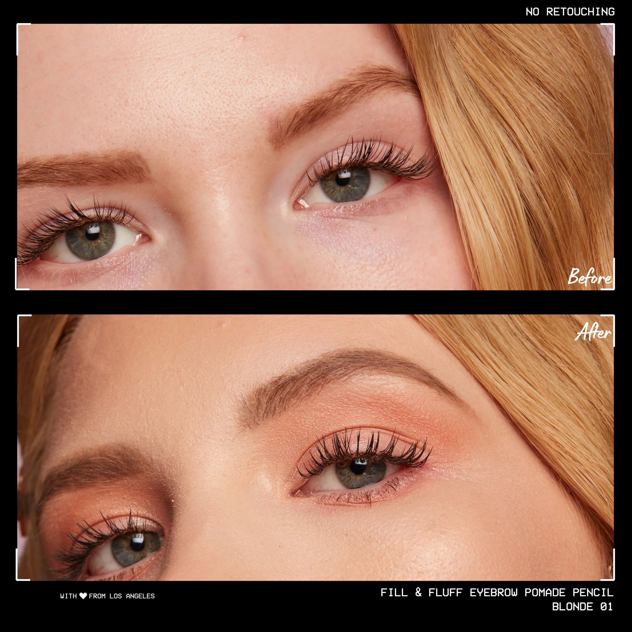 Fill & Fluff Eyebrow Pencil Pomade, Blonde