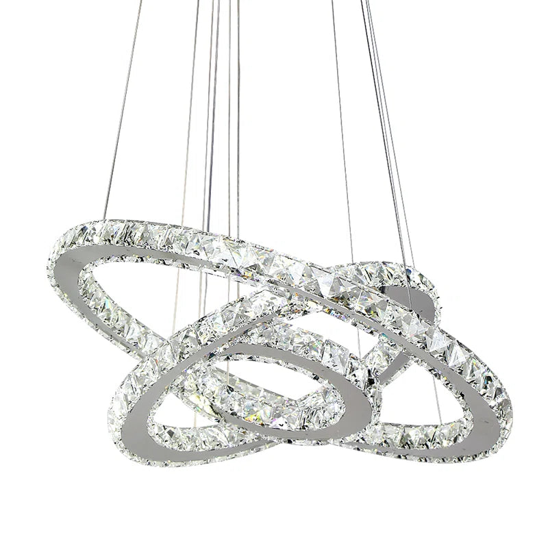 Cheyenne 3 - Light Dimmable LED Tiered Chandelier