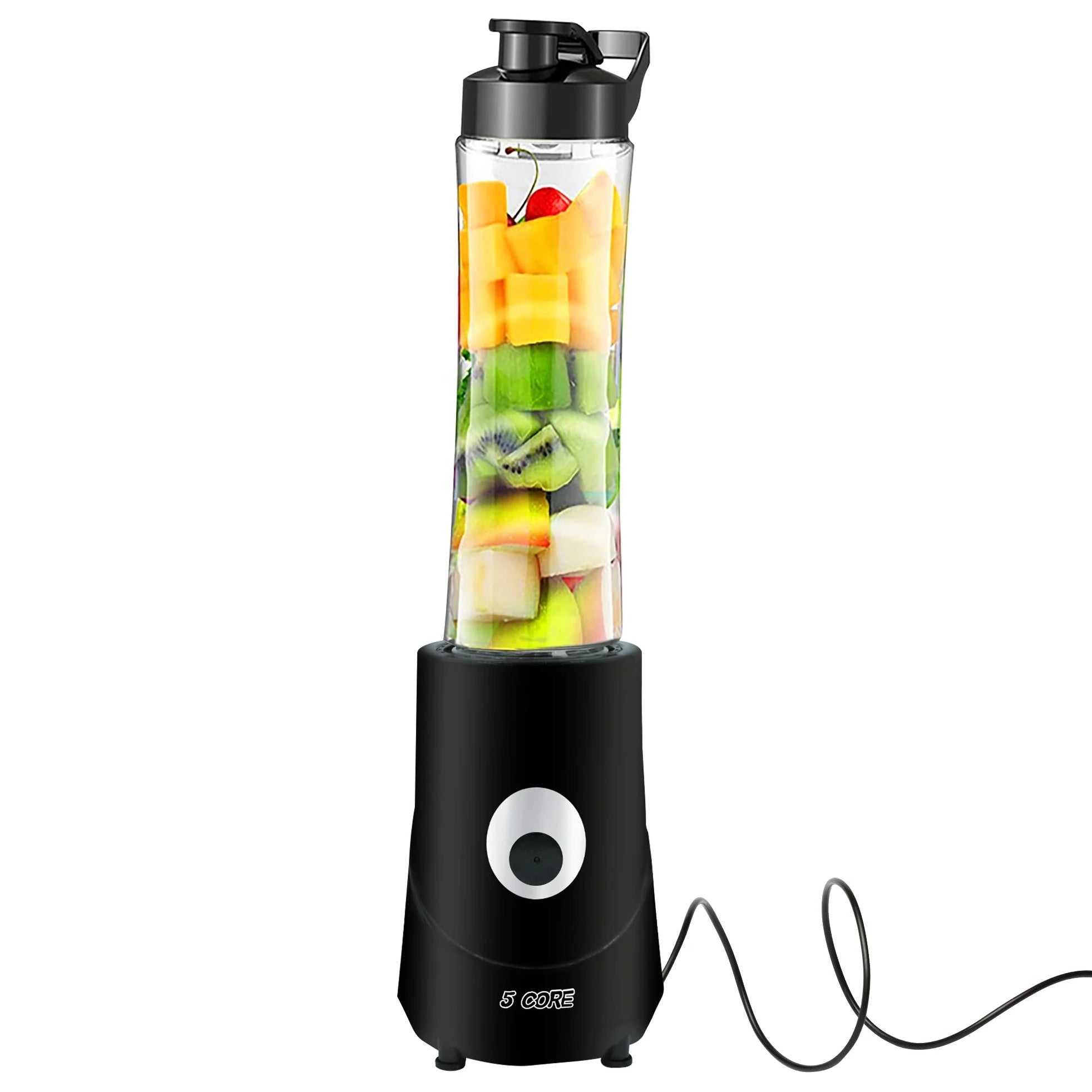5Core Portable Blender for Kitchen 20 Oz Capacity 160W Personal Blenders Small Smoothie Maker