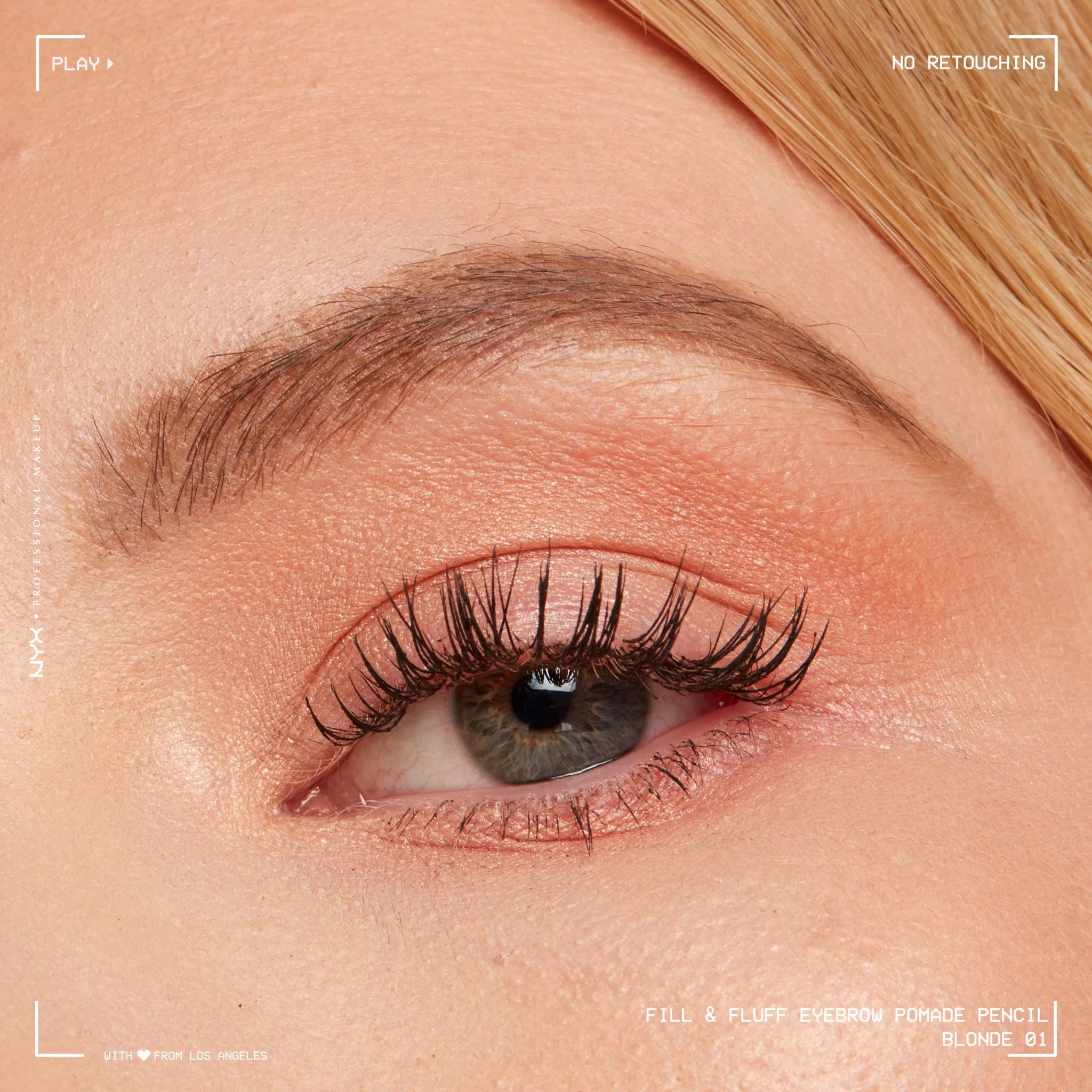 Fill & Fluff Eyebrow Pencil Pomade, Blonde
