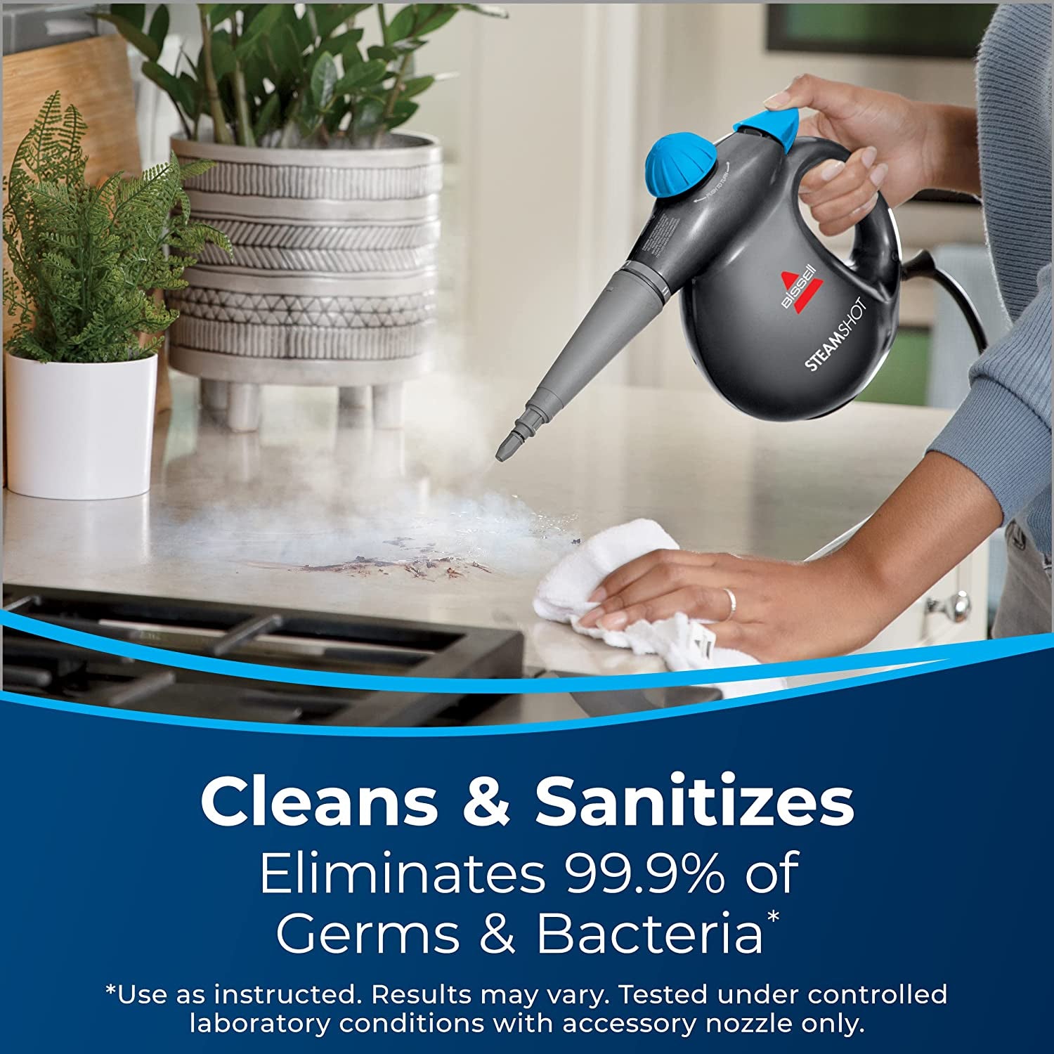 Steamshot Hard Surface Steam Cleaner: Powerful Sanitization & Versatile Cleaning
