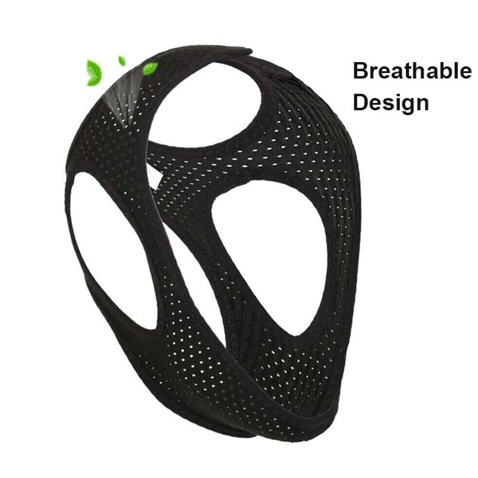 Anti Snoring Chin Strap Sleep Apnea Snore Stop Belt Snoreless Sleep Jaw Solution