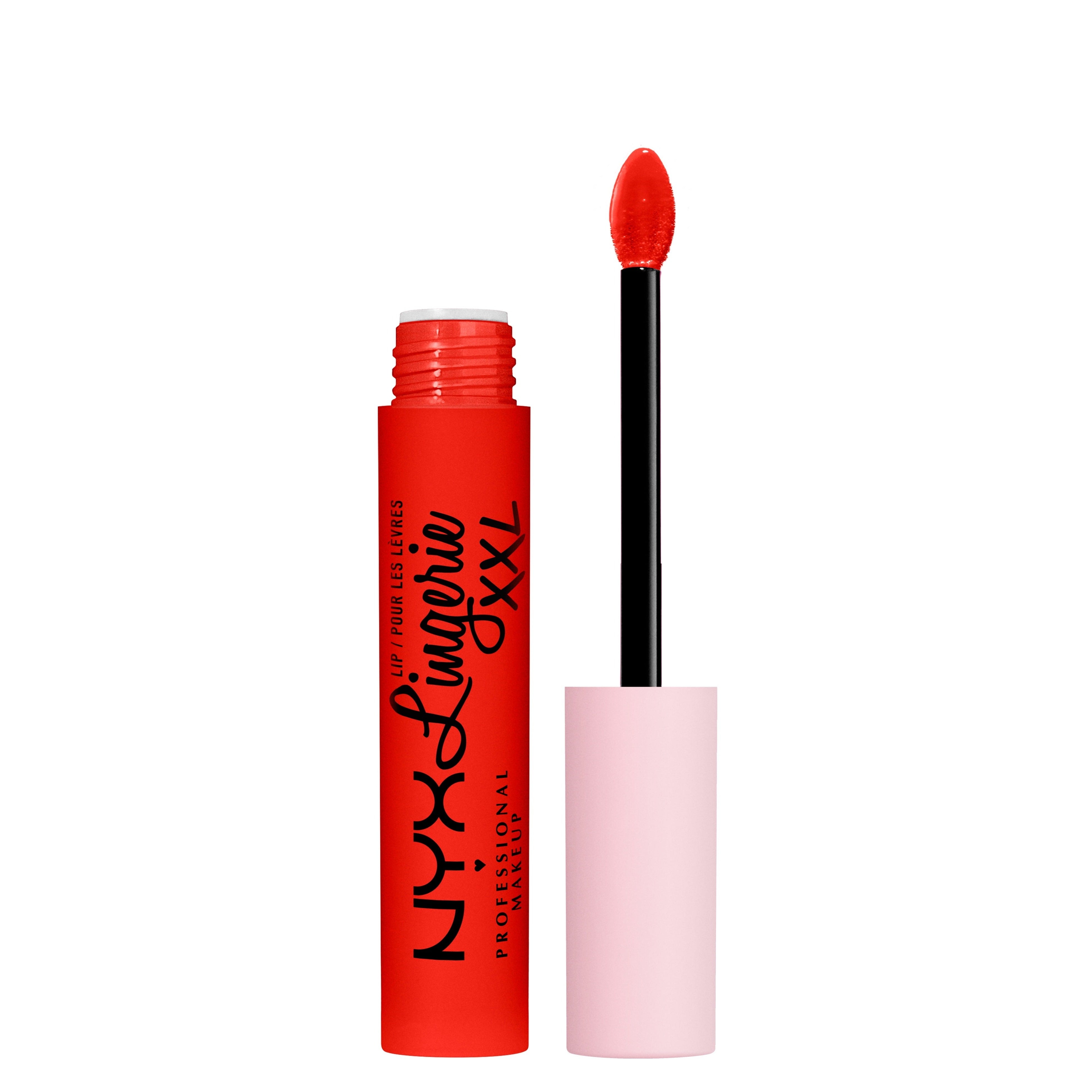 Lip Lingerie XXL Matte Liquid Lipstick, on Fuego